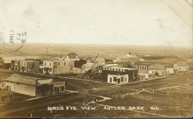 Bird's eye view of Antler